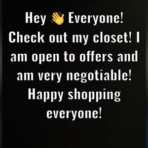 Check out my closet!